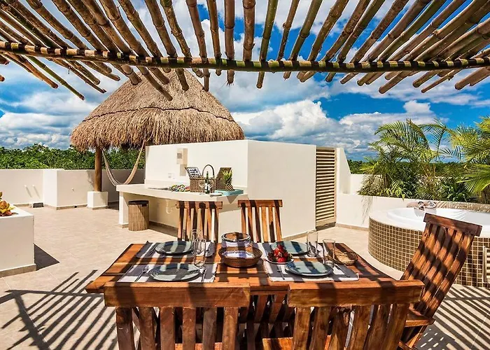 Aldea Zama Penthouse With Private Rooftop Appartement